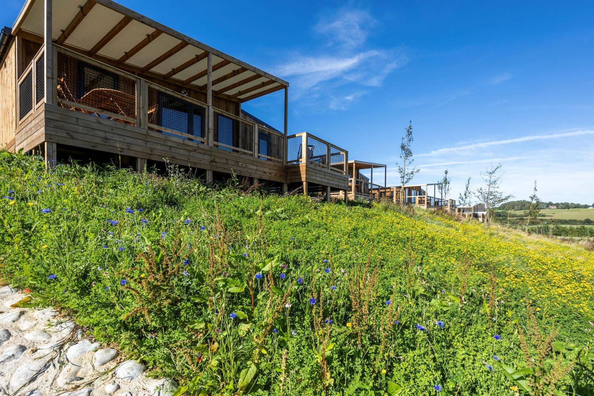 Camping Domaine Saane Et Mer Quiberville Exterior photo