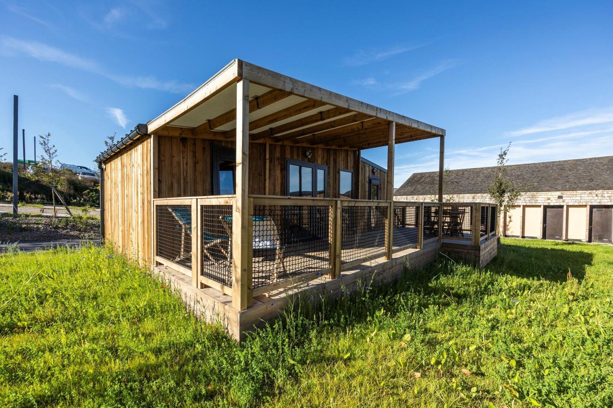 Camping Domaine Saane Et Mer Quiberville Exterior photo