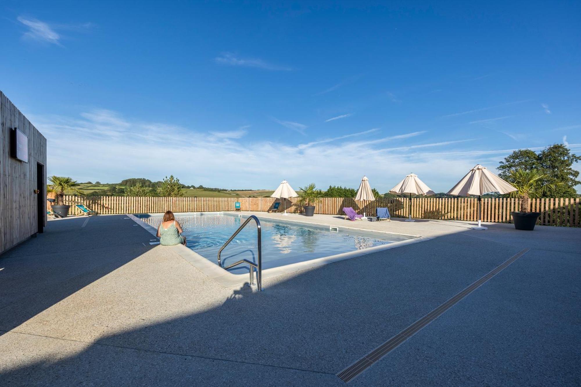Camping Domaine Saane Et Mer Quiberville Exterior photo