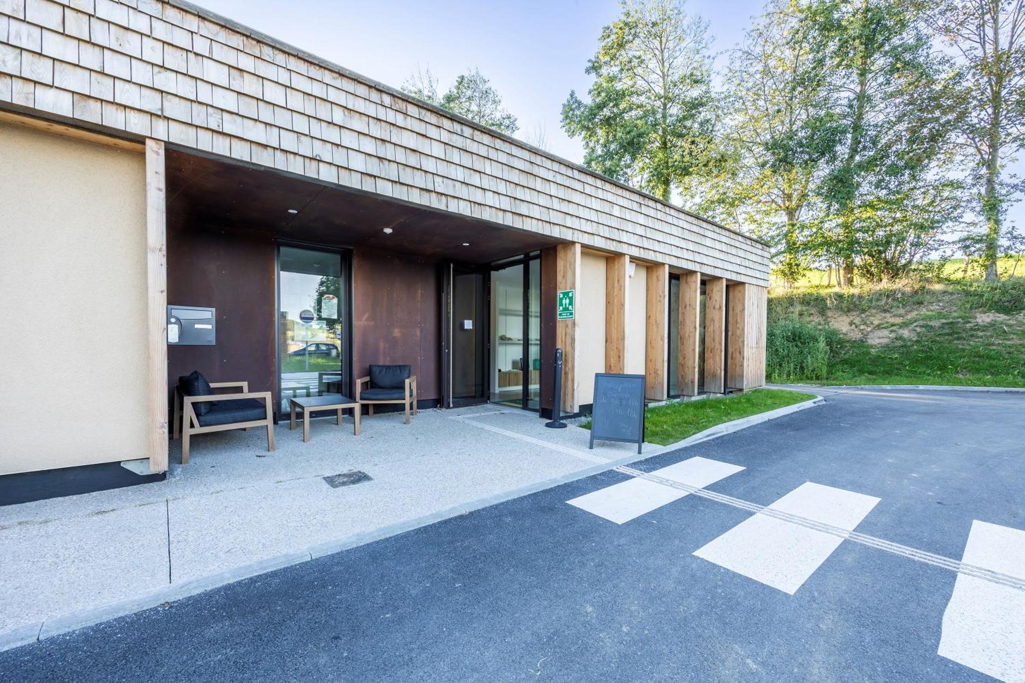 Camping Domaine Saane Et Mer Quiberville Exterior photo