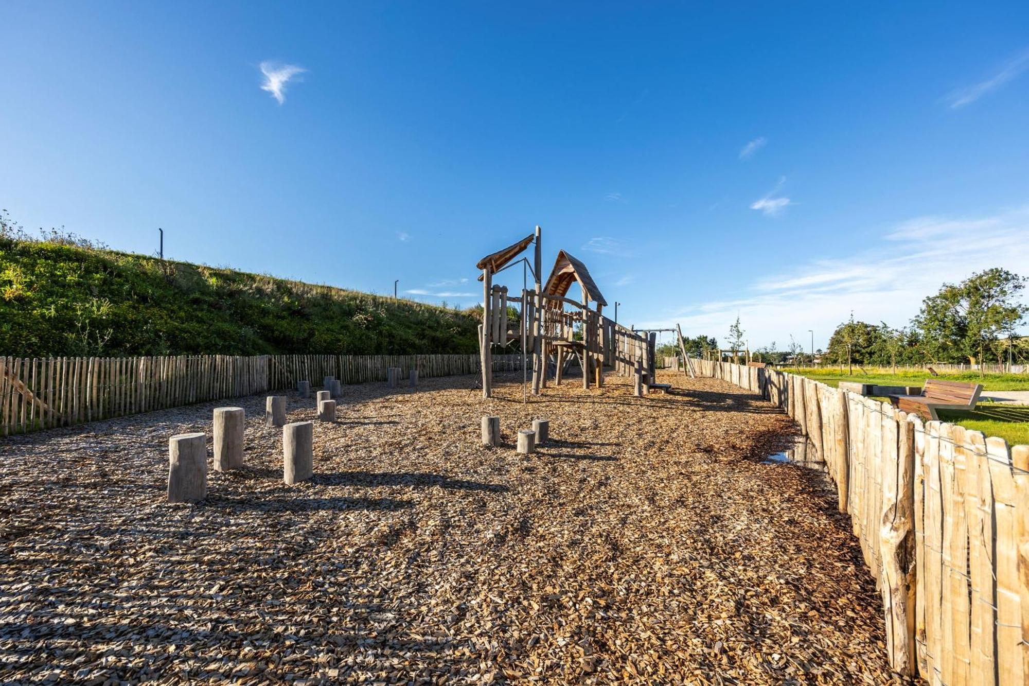 Camping Domaine Saane Et Mer Quiberville Exterior photo