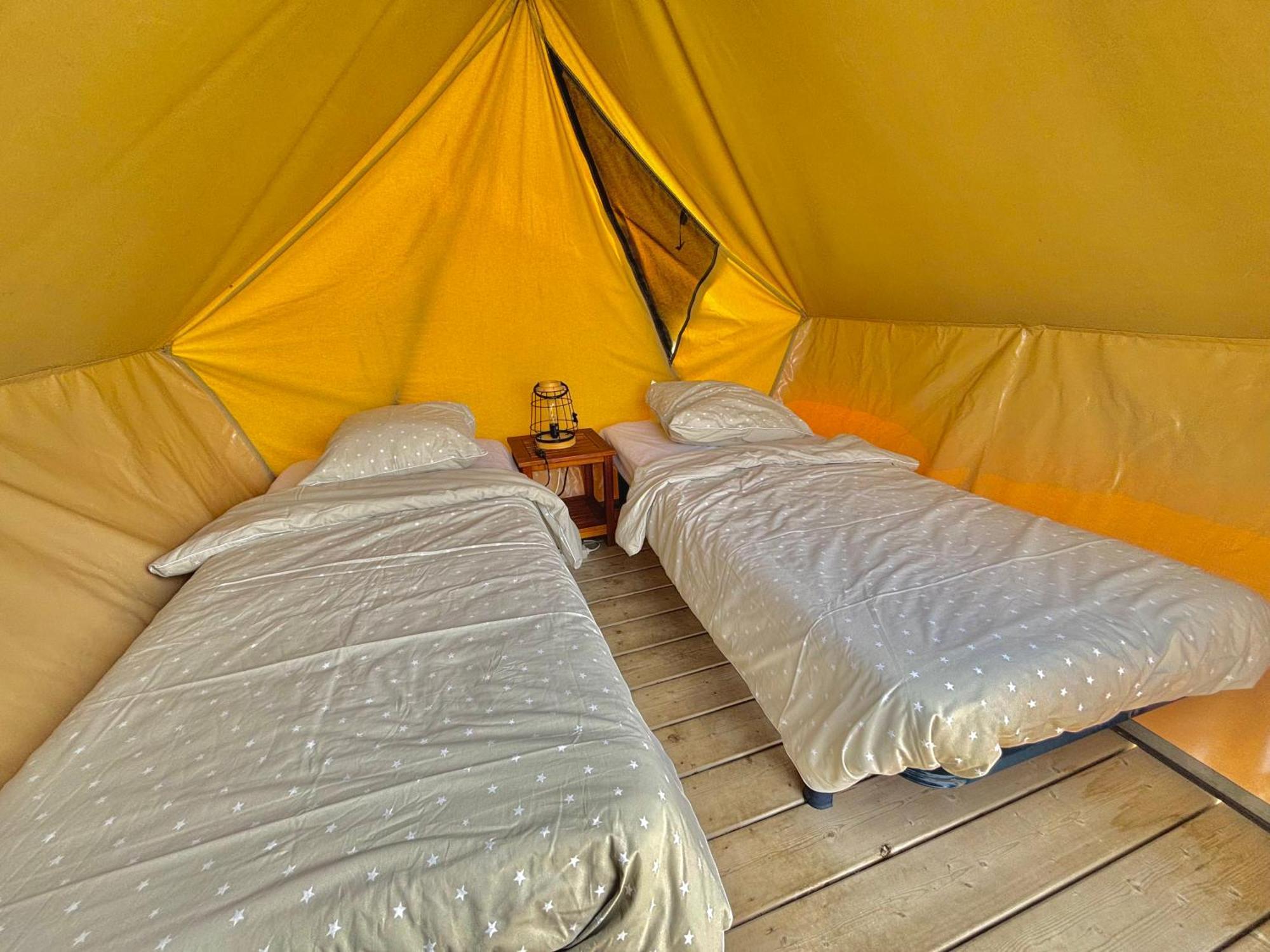 Camping Domaine Saane Et Mer Quiberville Exterior photo
